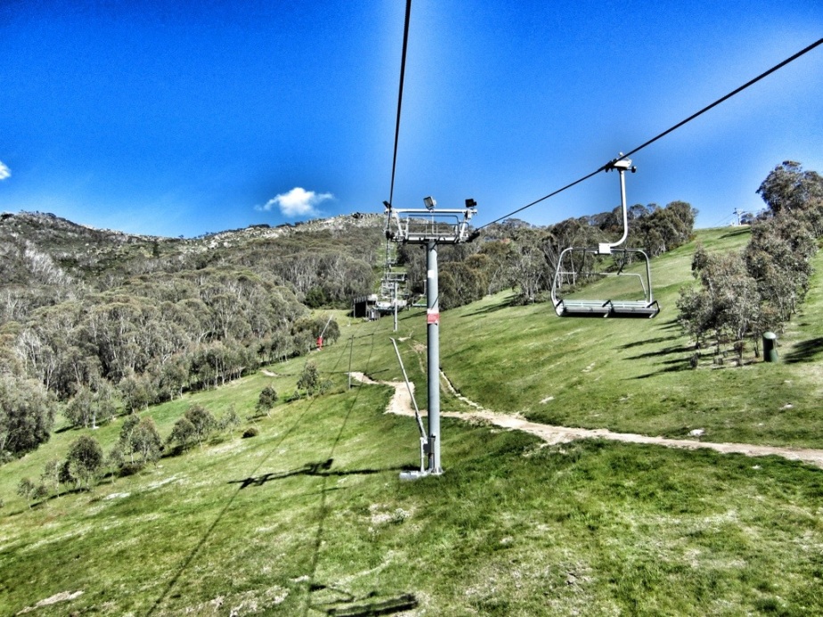 Chairlifts in Thredbo